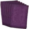 Dii Eggplant Essential Dishtowel Set/6 In Eggplant
