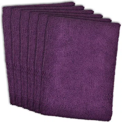 Dii Eggplant Essential Dishtowel Set/6