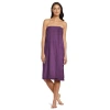 Dii Eggplant Shower Wrap In Eggplant