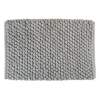 Dii Microfiber Chenille Bath Mat Gray 17x24 In Gray