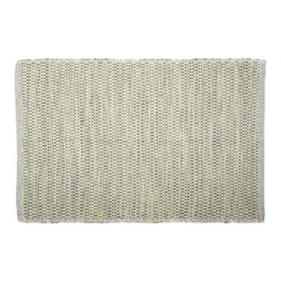 Dii Miniature Diamonds Recycled Fiber Reversible Area Rug In Artichoke Green