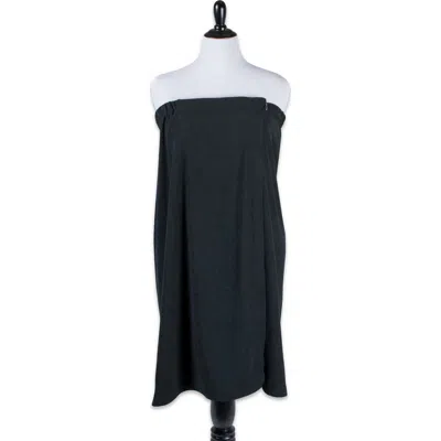 Dii Plus Size Shower Wrap Black