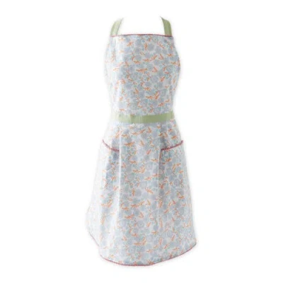 Dii Printed Skirt Apron Blue Blossom