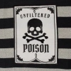 Dii Skeleton Embellished Assorted Dishtowel Set/3 In Skeleton
