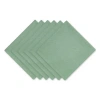 Dii Solid Everyday Cloth Napkin Set/6 In Jadeite