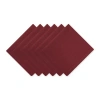 Dii Solid Everyday Cloth Napkin Set/6 In Wine