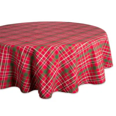 Dii Tartan Holly Plaid Tablecloth