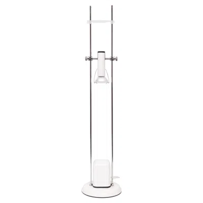 Pre-owned Dijkstra 1980s  Chrome Halogen Table Lamp With Adjustable Height In Transparent