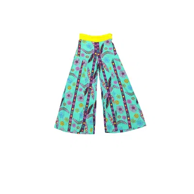 Dijo Clothing Women's Green Ellie Cotton Pant