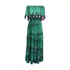 Dijo Clothing Women's Green Shanti Silk Dress - Anahata In Green