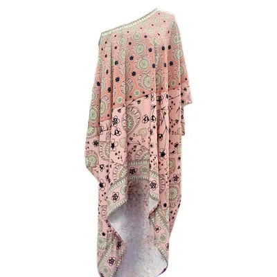 Dijo Clothing Women's Pink / Purple Brave Hearts Kimtunc In Pink/purple