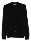 Diktat Buttoned Cardigan In Black