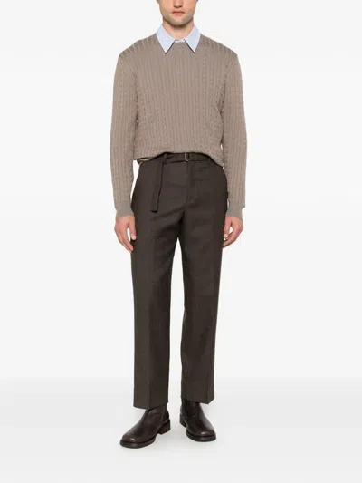 Diktat Cable-knit Sweater In Neutrals