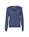 Diktat Cardigans In Dark Blue