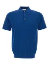 Diktat Cotton Polo Shirt In Blue