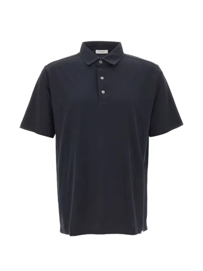 Diktat Cotton Polo Shirt In Blue