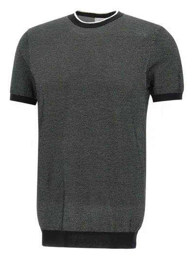 Diktat Cotton T-shirt In Gray