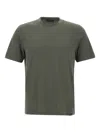Diktat Crew-neck Short-sleeve T-shirt In Gray