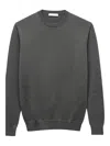Diktat Crew-neck Sweater In Green