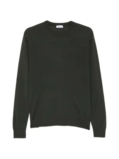 Diktat Crew-neck Long-sleeve Sweater In Green