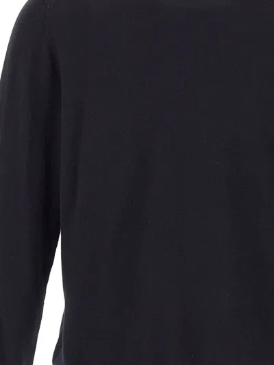 Diktat Crew-neck Wool Sweater In Blue