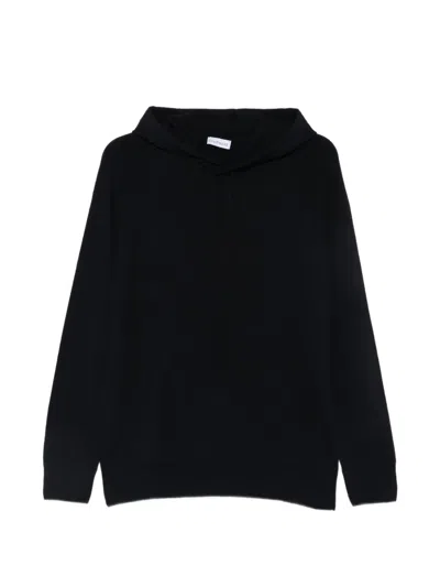 Diktat Drawstring Raglan-sleeve Hoodie In Black