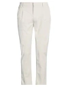 Diktat Man Pants Grey Size 36 Polyamide, Elastane In Neutral