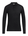 Diktat Man Sweater Black Size L Merino Wool, Silk, Cashmere