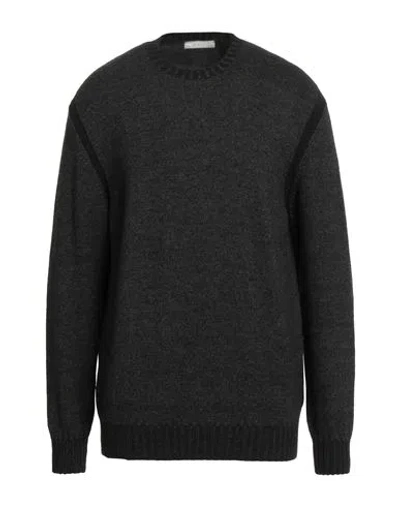 Diktat Man Sweater Black Size Xxl Wool, Acrylic, Nylon, Elastane