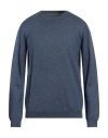 Diktat Man Sweater Blue Size Xxl Viscose, Wool, Nylon