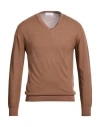 Diktat Man Sweater Brown Size L Cotton