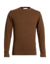 Diktat Man Sweater Brown Size Xxl Wool, Acrylic In Brown