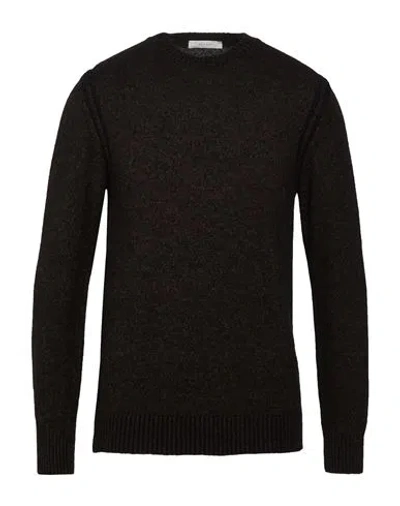 Diktat Man Sweater Dark Brown Size L Merino Wool, Polyamide, Acrylic