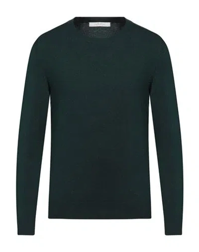 Diktat Man Sweater Dark Green Size S Viscose, Polyamide, Acrylic, Cashmere In Green