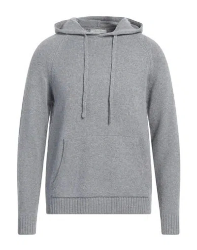 Diktat Man Sweater Grey Size S Cotton, Viscose, Merino Wool, Recycled Polyamide, Cashmere