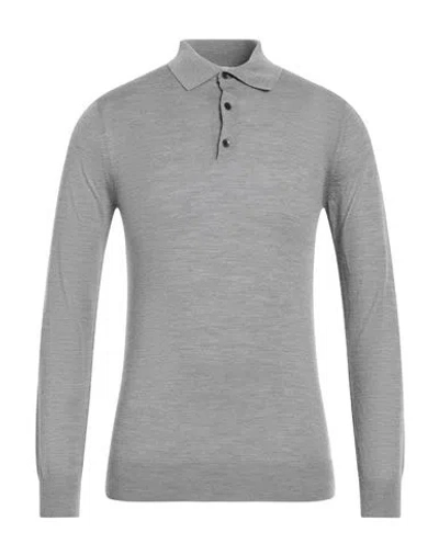 Diktat Man Sweater Grey Size S Merino Wool, Silk, Cashmere