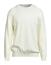 Diktat Man Sweater Ivory Size Xxl Viscose, Polyamide, Acrylic, Cashmere
