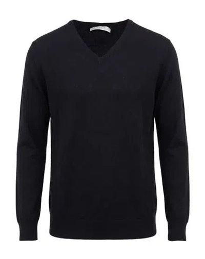 Diktat Man Sweater Midnight Blue Size Xxl Merino Wool