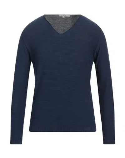 Diktat Man Sweater Navy Size L Cotton