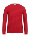 Diktat Man Sweater Red Size Xxl Cotton