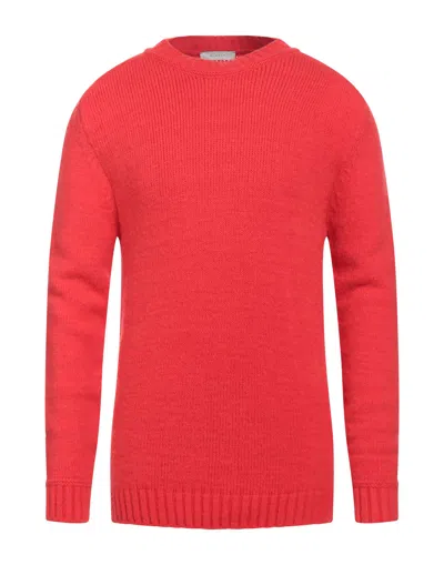DIKTAT DIKTAT MAN SWEATER RED SIZE XXL MERINO WOOL, POLYAMIDE, ACRYLIC