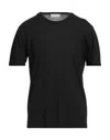 Diktat Man T-shirt Black Size S Cotton In Black