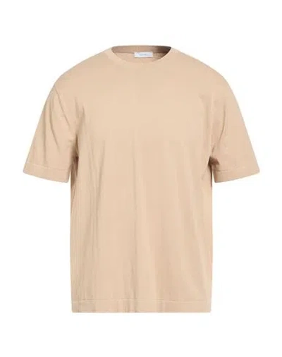 Diktat Man T-shirt Sand Size Xxl Cotton In Brown