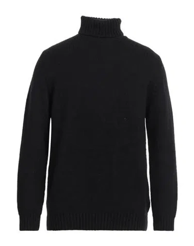 Diktat Man Turtleneck Black Size Xl Merino Wool, Polyamide, Acrylic