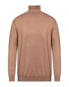 Diktat Man Turtleneck Camel Size Xxl Viscose, Polyamide, Acrylic, Cashmere In Beige