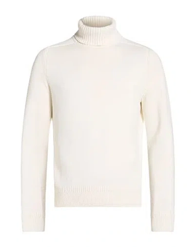 Diktat Man Turtleneck Off White Size S Cotton