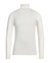 Diktat Man Turtleneck White Size Xl Merino Wool