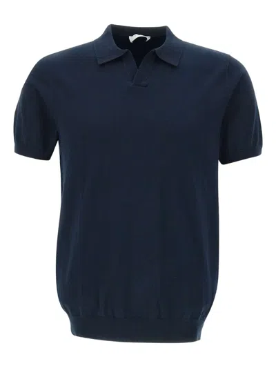Diktat Polo-collar Cotton Polo Shirt