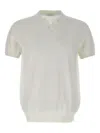 Diktat Polo-collar T-shirt In Gray