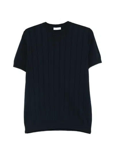 Diktat Ribbed-knit Sweater In Black